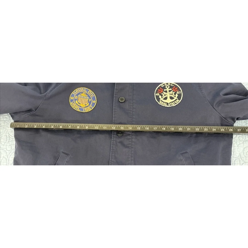 Polo Ralph Lauren NWT Men's XXL USRL 1967 Naval Division Full Zip Jacket Navy